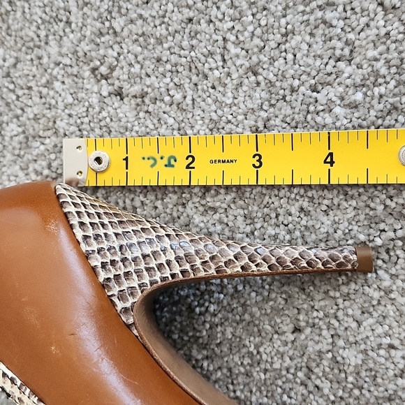 Hobbs London Brown High Heels, Sz 39.5 / US 9 - Picture 6 of 8